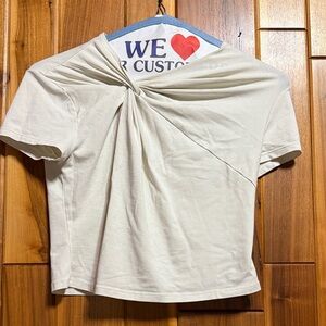 Lululemon Asymmetrical Front-Twist T-Shirt